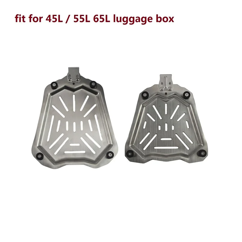 ユニバーサルモーターサイクルラゲッジボックス,収納ケース,ト - Aluminum Top Case Luggage Box 45L 55L のレビューと価格