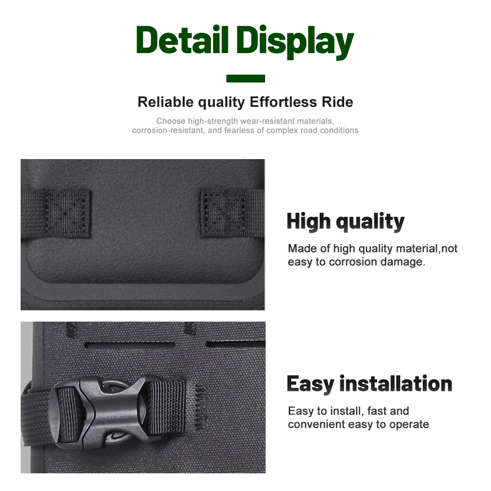 多機能バイク用クラッシュバーバッグ 防水トラベルアウトドアド - Motorcycle Crash Bar Waterproof Dry Bag のレビューと価格