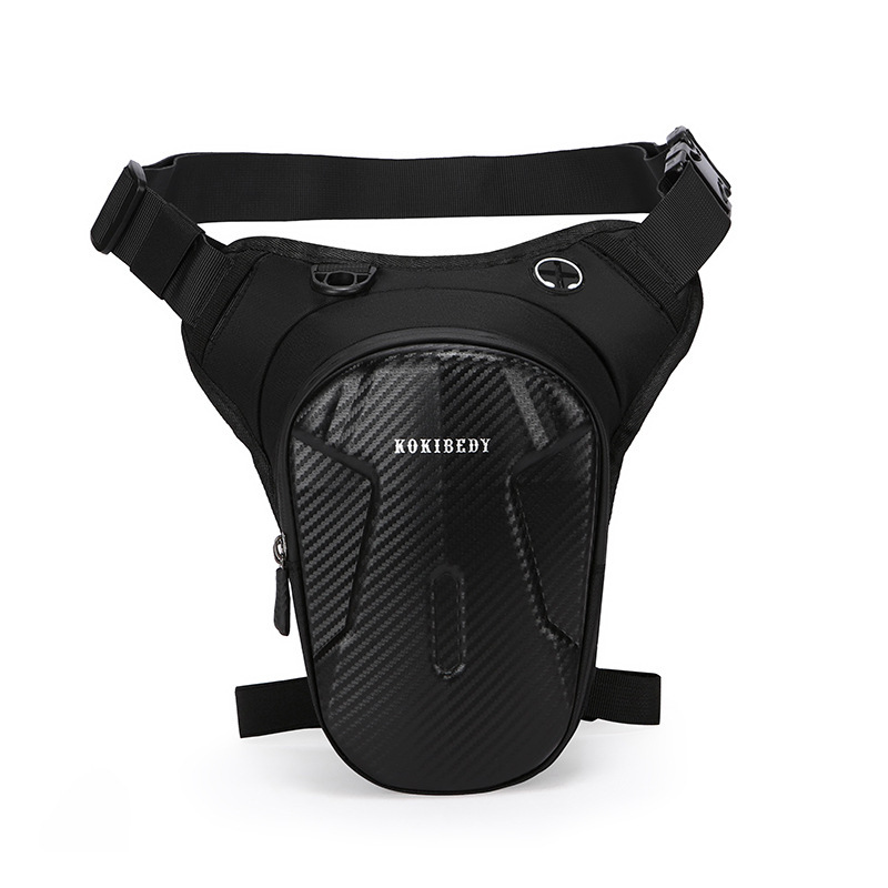 頑丈なハードシェル素材のバイク用ドロップレッグバッグ、耐摩耗 - Motorcycle Leg Bag Drop Thigh Pouch のレビューと価格