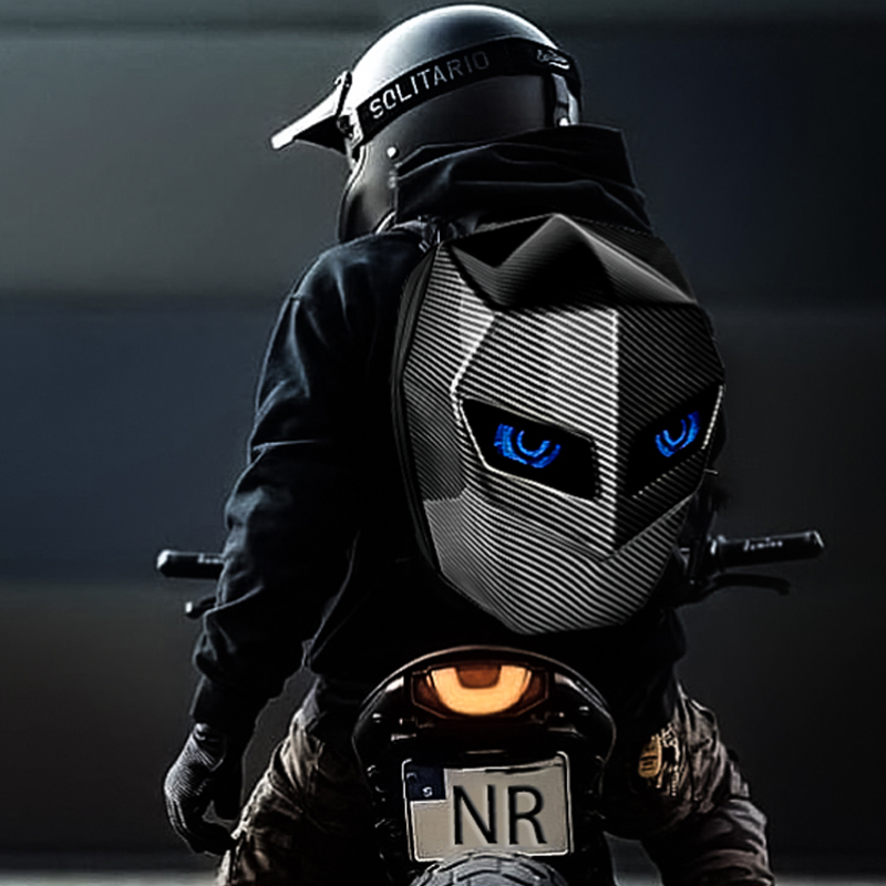 NR SPARK オートバイバックパック LEDアイ メンズ - Motorcycle Helmet Backpack Waterproof Led のレビューと価格