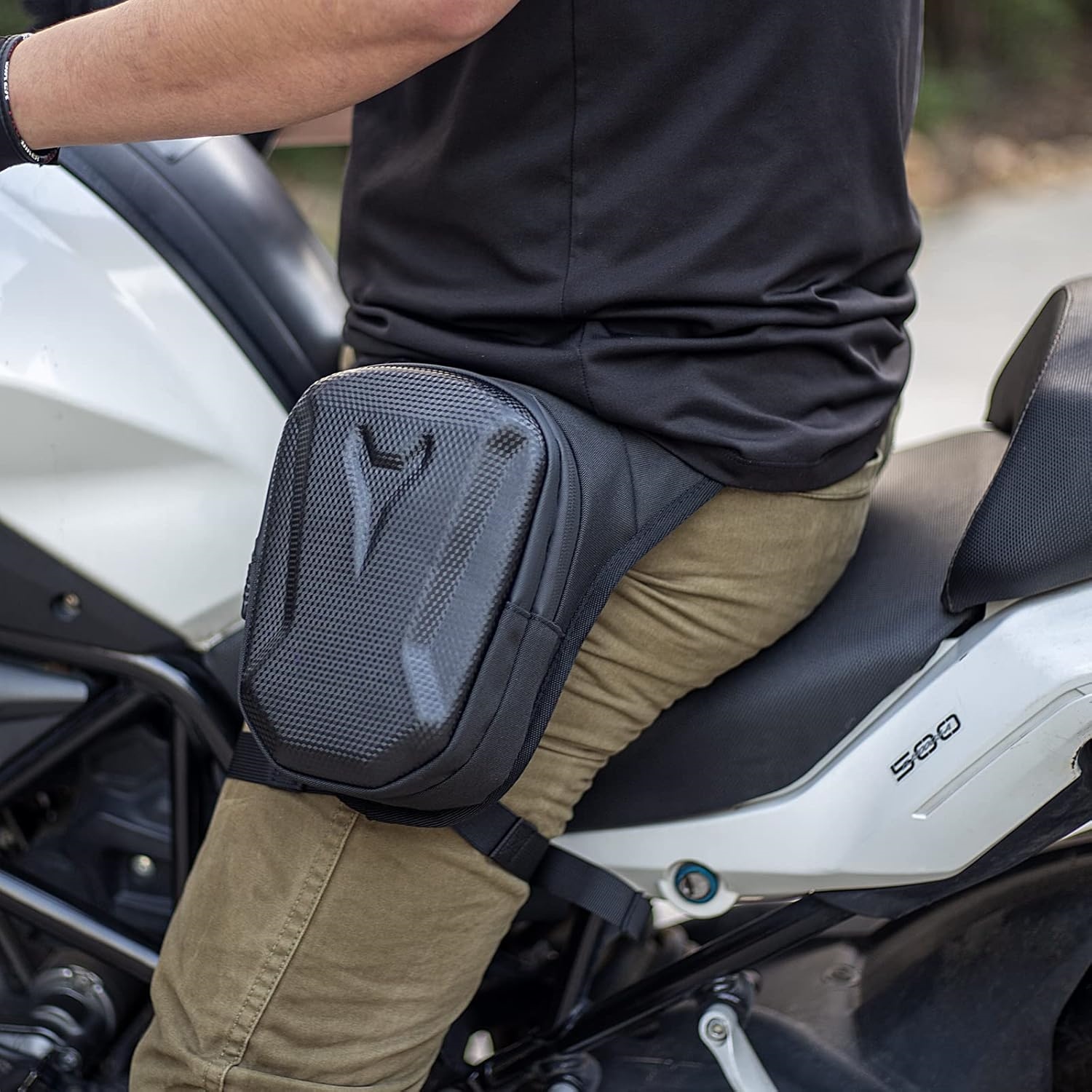 オートバイ用ウエストドロップレッグバッグ – タクティカル太 - Motorcycle Leg Bag Drop Thigh Pouch のレビューと価格