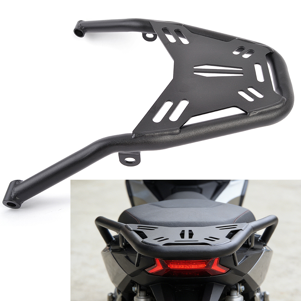 ADV 350 バイク用リアラゲッジキャリアラック テールラ - Motorcycle Luggage Rack Rear Carrier Steel のレビューと価格
