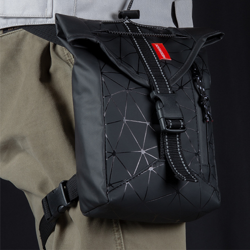 オートバイドロップレッグバッグ 9.5x6インチ 大容量防水 - Motorcycle Leg Bag Drop Thigh Pouch のレビューと価格