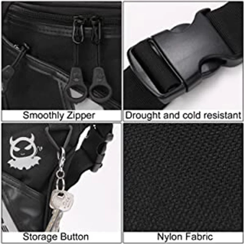 メンズ防水ドロップレッグバッグ 多機能太ももウエストファニー - Motorcycle Leg Bag Drop Thigh Pouch のレビューと価格