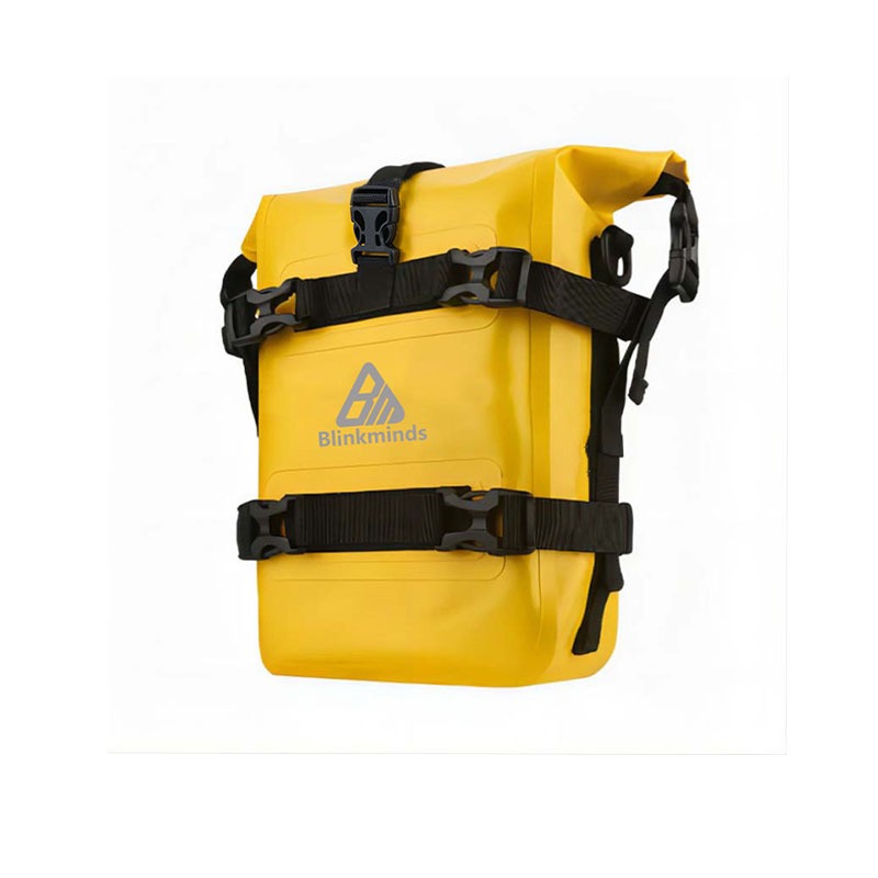 防水仕様のバイクフレーム用クラッシュバーバッグ。丈夫なPVC - Motorcycle Crash Bar Waterproof Dry Bag のレビューと価格