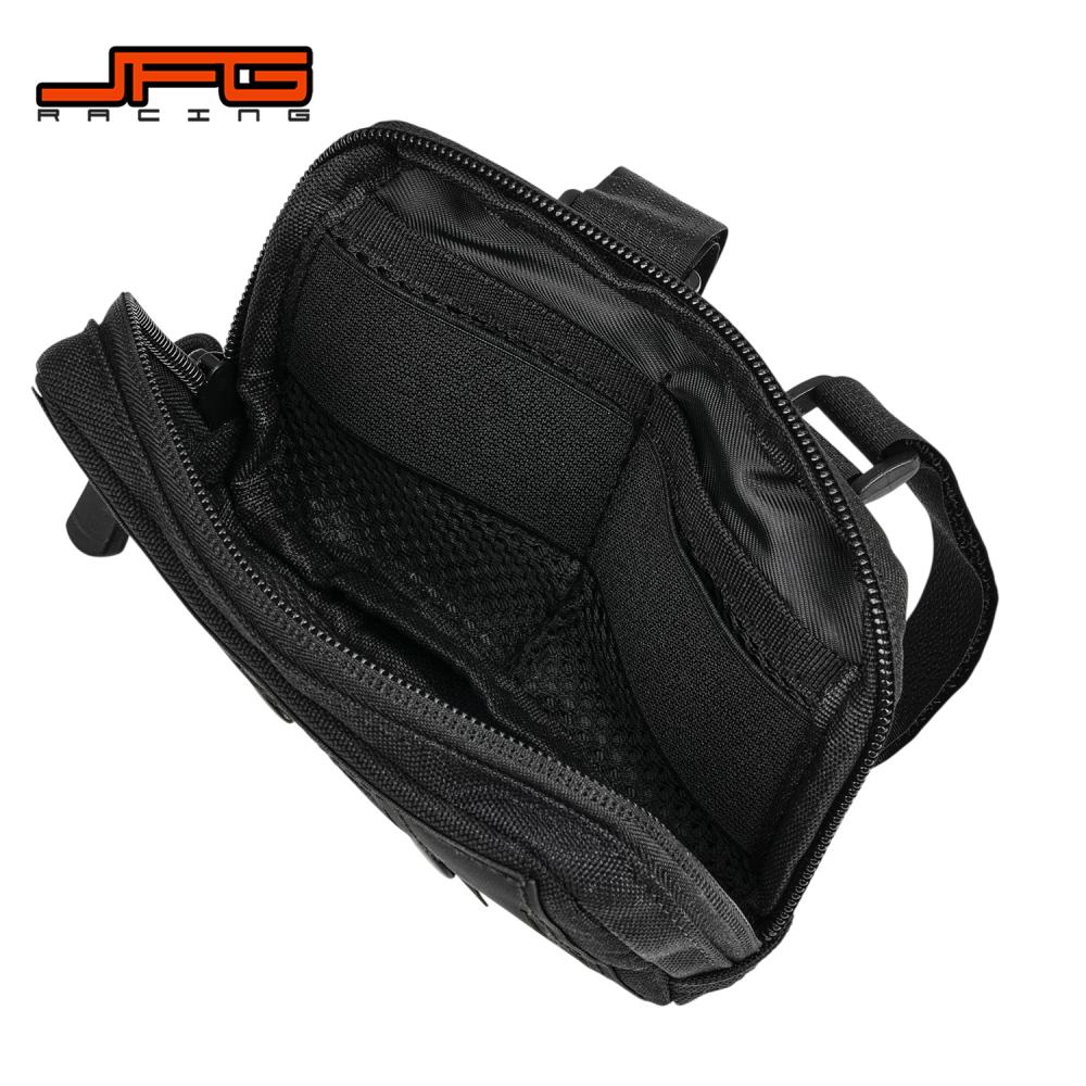 ユニバーサルオートバイハンドルバーバッグナイロン収納ポーチホ - Waterproof Motorcycle Handlebar Bag Pouch のレビューと価格