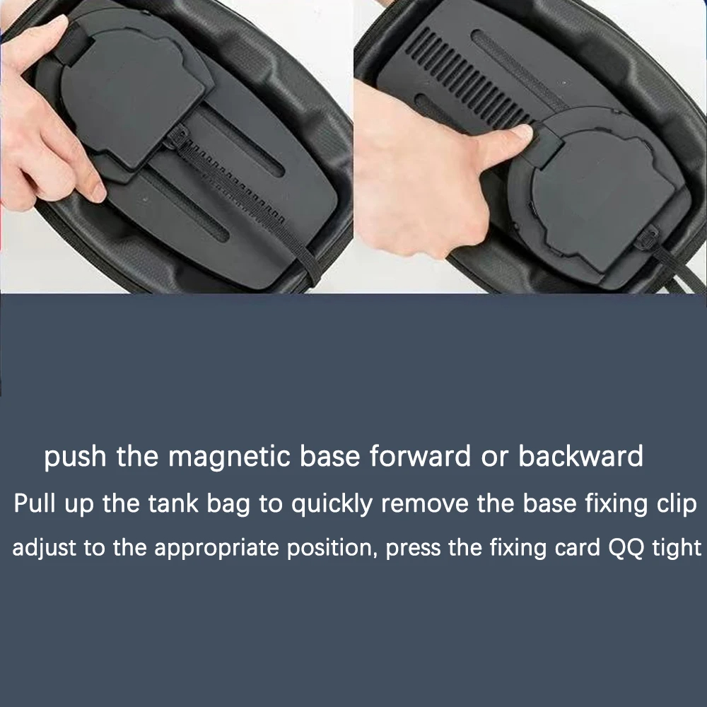 新しいオートバイタンクバッグ Kawasaki Versys - Motorcycle Tank Bag Magnetic Quick Release のレビューと価格