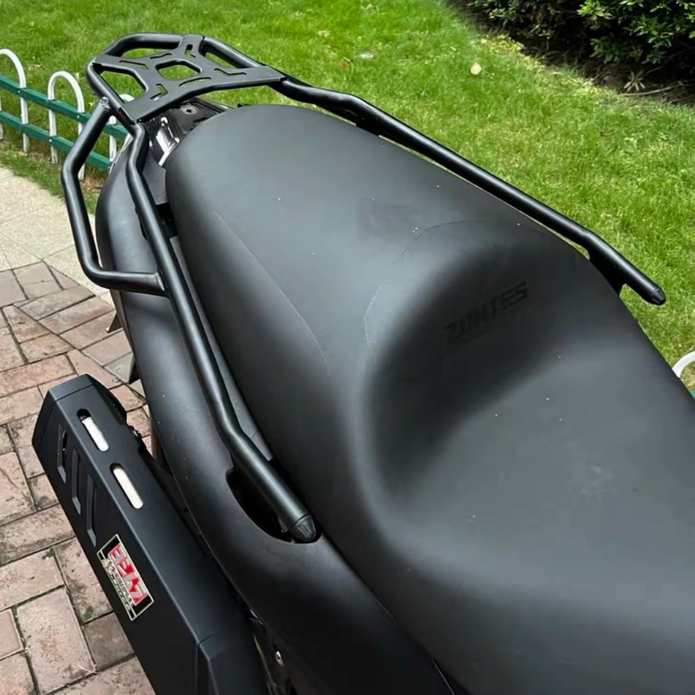 ZONTES 368E オートバイリアラック、厚みのある炭素 - Motorcycle Luggage Rack Rear Carrier Steel のレビューと価格